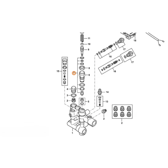 Stihl  Zestaw uszczelek 4788 007 1000